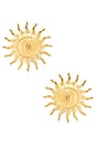 view 1 of 2 Soleil Stud Earring in Gold