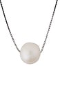 view 2 of 2 Classic Pearl Necklace in Pearl