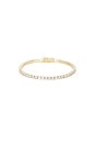 view 2 of 3 Diamond Tennis Medium Bracelet in Gold