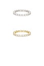 view 2 of 3 MANCHESTER リングセット in Gold & Silver