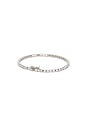 view 3 of 3 The Line Tennis Bracelet in Silver