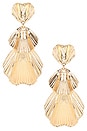 view 1 of 2 Petals Gold Earring in Gold