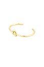 view 1 of 3 Knot Cuff Bracelet in Gold