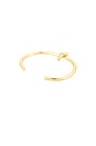 view 3 of 3 Knot Cuff Bracelet in Gold