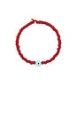 view 2 of 3 BRAZALETE EVIL EYE in Red