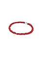 view 3 of 3 BRAZALETE EVIL EYE in Red