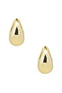 view 3 of 3 Reagan Huggie Earring in Gold