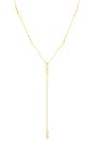 view 2 of 2 Noa Lariat Necklace in Gold