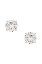 view 1 of 2 Caroline Large Stud in Silver