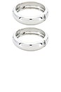 view 4 of 4 x REVOLVE Double Tsuki Cuff Bracelet in Silver