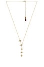view 1 of 2 Starburst Lariat Necklace in Yellow Gold