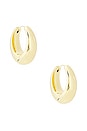 view 1 of 3 Cameron Hoop Earring in Gold