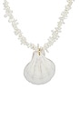 view 2 of 2 Pelicano Necklace in White