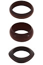 view 6 of 6 Jacques Bangle Cuff in Brown