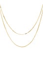 view 2 of 2 Line Necklace in Gold