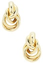 view 1 of 3 Genevieve Earring in Gold