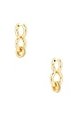 view 1 of 3 Hunter Huggie Earring in Gold