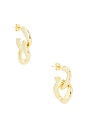 view 1 of 3 Ryder Drop Earring in Gold