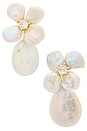 view 1 of 2 Fleur De Cleo Earring in Pearl