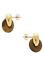 view 2 of 2 Supernova Earring in Tortoise