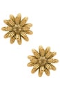 view 1 of 2 Daffodil Stud Earring in Gold