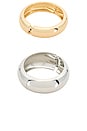 view 4 of 6 CONJUNTO DE PULSEIRAS WAYNE in Gold & Silver