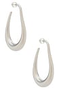 view 1 of 3 in Lucien Hoop in Silver