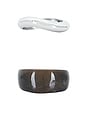 view 5 of 6 Bangle Set in Brown & Silver