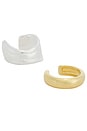 view 1 of 3 Plaisir Ear Cuff Set in Gold & Silver