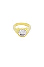 view 1 of 3 Diamond Pinky Ring in Gold