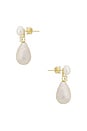 view 2 of 2 Josephine Earring in Pearl