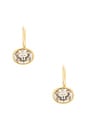 view 3 of 3 BOUCLES D'OREILLES PENDENTIF OVAL in Gold