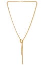 view 1 of 3 COLLIER LASSO LE DEUX in Gold