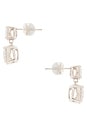 view 2 of 2 PENDIENTES DE TACHUELA SOLTAIRE in Silver