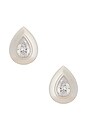 view 1 of 2 Carson Stud Earrings in Silver