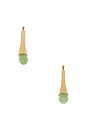 view 3 of 3 Elysse Hoop in Aventurine
