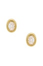 view 1 of 2 PENDIENTES DE TACHUELA REAGAN in Gold