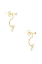 view 2 of 3 Marquise Pearl Ear Jacket in Gold & Pearl