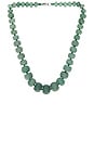 view 1 of 2 COLLIER AVEC PERLES in Green