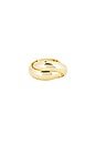 view 2 of 3 Ross Ring in Gold