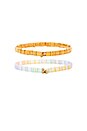 view 6 of 6 Tilu Bracelet Set in Gold & Pastel