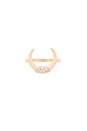 view 1 of 3 Horn Pave Ring in Gold