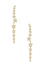 view 1 of 2 BOUCLES D'OREILLES STAR DISCO CLIMBER in Gold