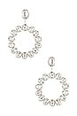 view 1 of 2 BRINCOS in Silver
