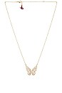 view 1 of 2 Flirt And Flutter Necklace in Gold