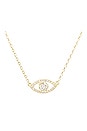 view 2 of 2 COLLAR EVIL EYE in Gold