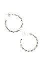 view 3 of 3 Pierre Hoop in Silver