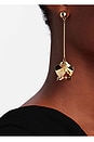 view 3 of 3 Petunia Earrings in Gold