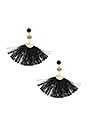 view 1 of 2 Mia Fan Earring in Black