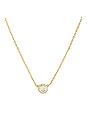 view 2 of 2 COLLIER SOLITAIRE in Gold